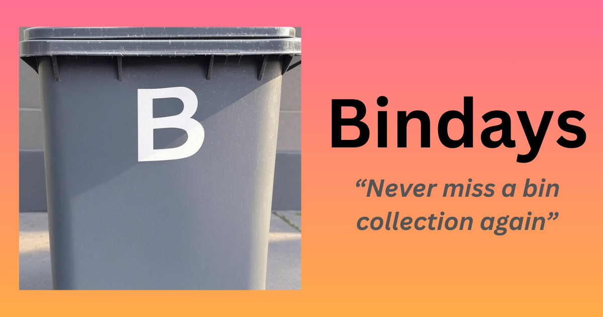Bindays - Never Miss Your Bin Collection Again